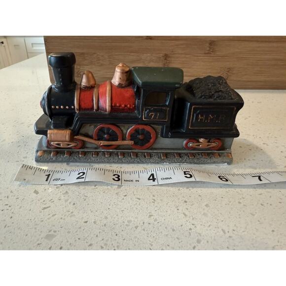 Lefton 1989 Railroad‎ Colonial Village Train Engine 07125 Vintage - Picture 10 of 13